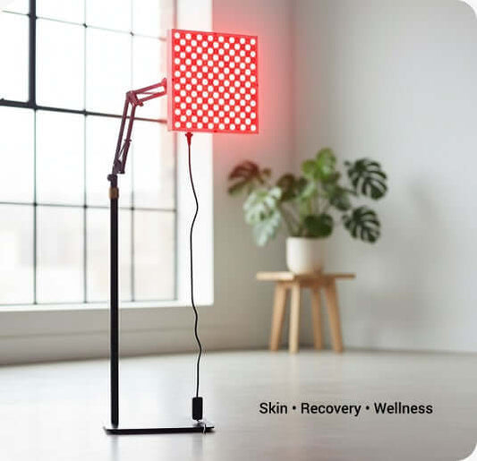 Lunora Red Light Therapy Device for skin recovery and wellness, featuring LED Red Light Therapy UK technology.